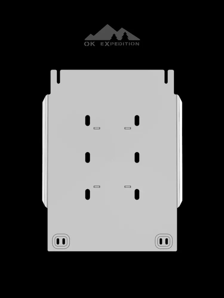 '03-'09 4RUNNER V8 Transmission Skid Plate OK EXPEDITION