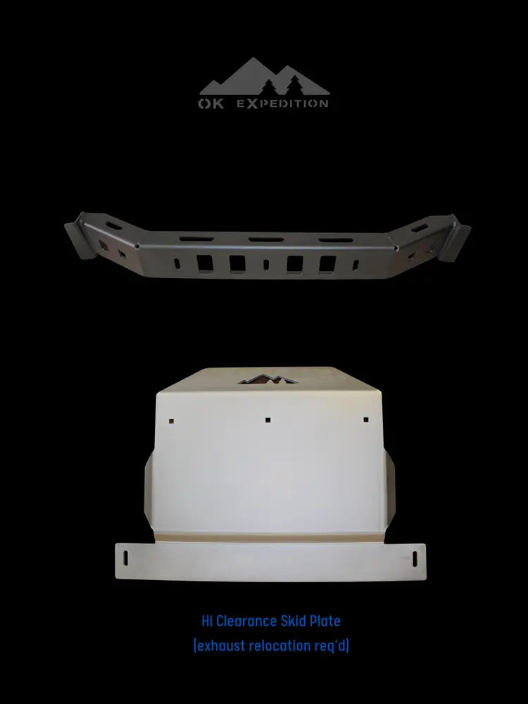 '05-'15 TACOMA T-Case Skid Plate Kit OK EXPEDITION
