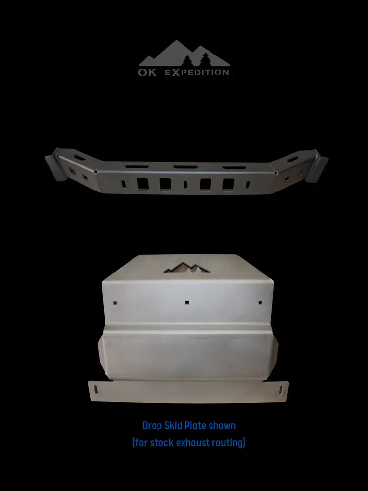 '05-'15 TACOMA T-Case Skid Plate Kit OK EXPEDITION