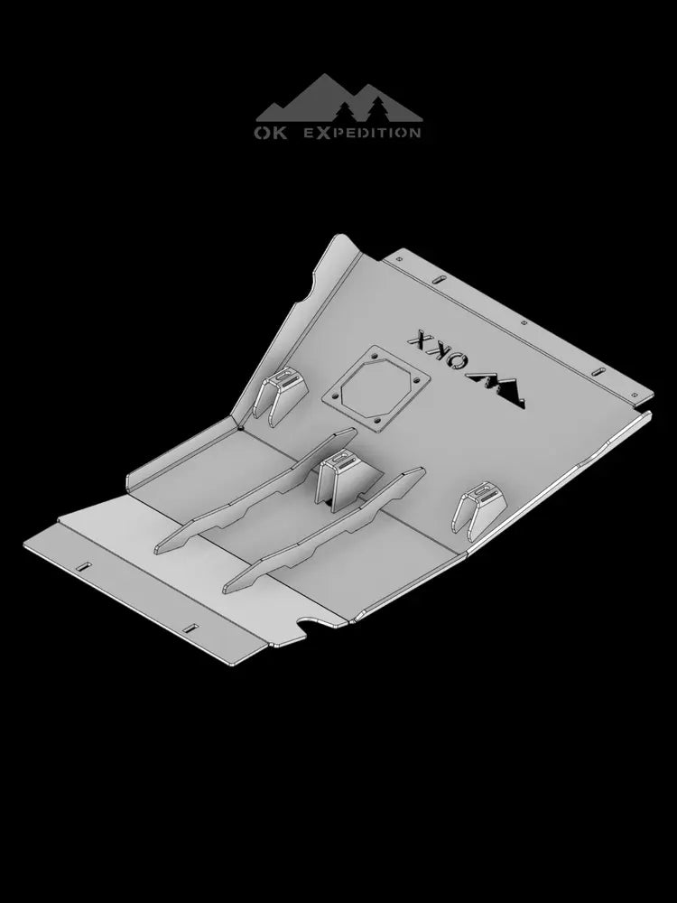 '07-'21 TUNDRA Engine Skid Plate OK EXPEDITION