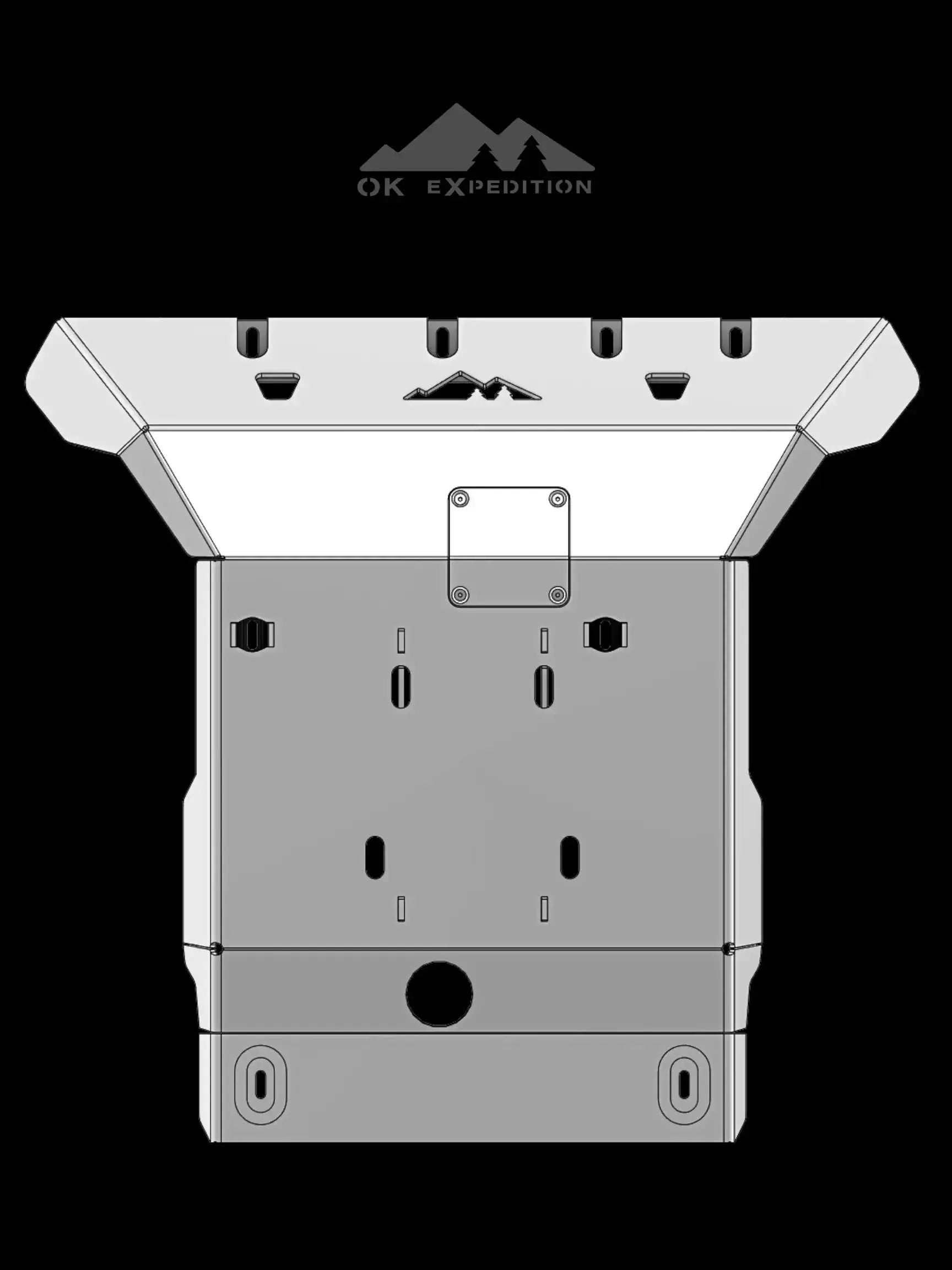 '10-'24 4RUNNER Engine Skid Plate OK EXPEDITION