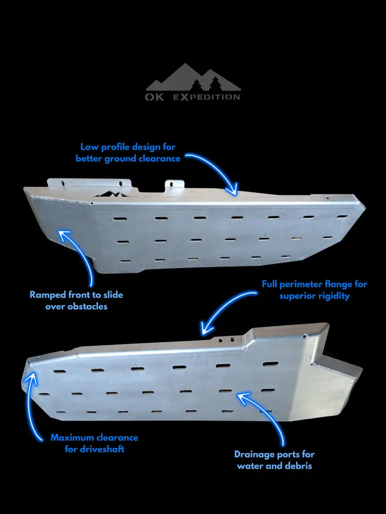 '10-'23 GX460 Gas Tank Skid Plate OK EXPEDITION