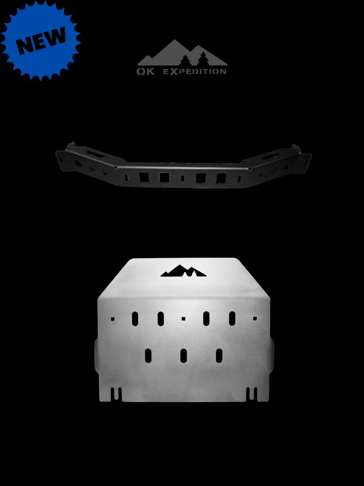 '10-'23 GX460 T-Case Skid Plate Kit OK EXPEDITION
