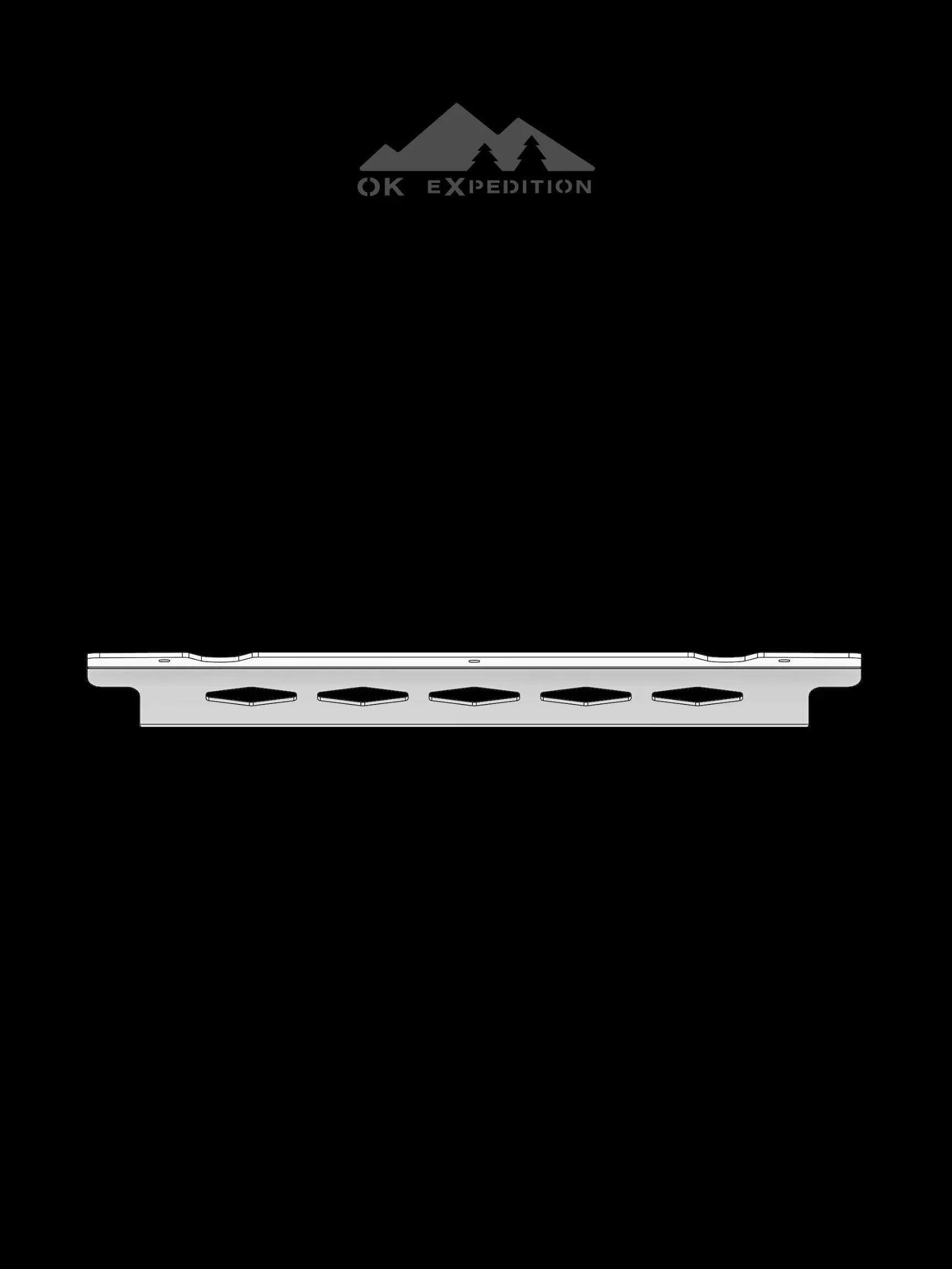 '10-'24 4RUNNER Front Filler Plate OK EXPEDITION