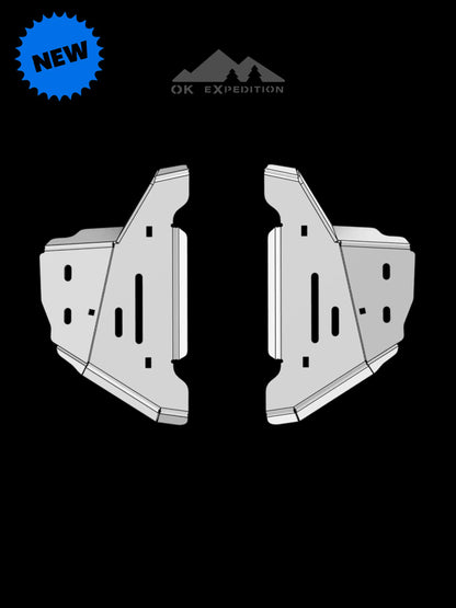 '24+ TACOMA LCA Skid Plates OK EXPEDITION