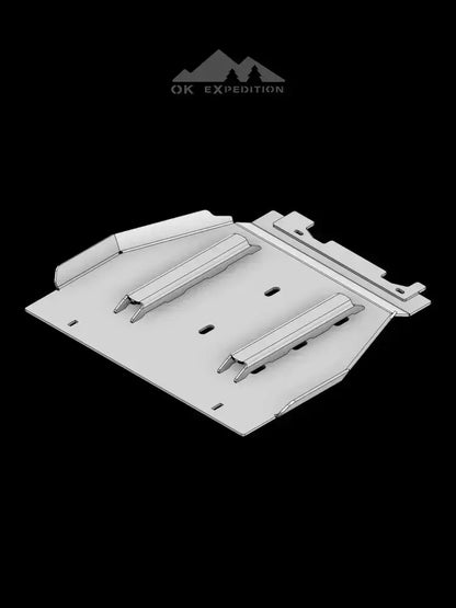 24+ TACOMA Transmission Skid Plate *Gas Only w/o SDM OK EXPEDITION