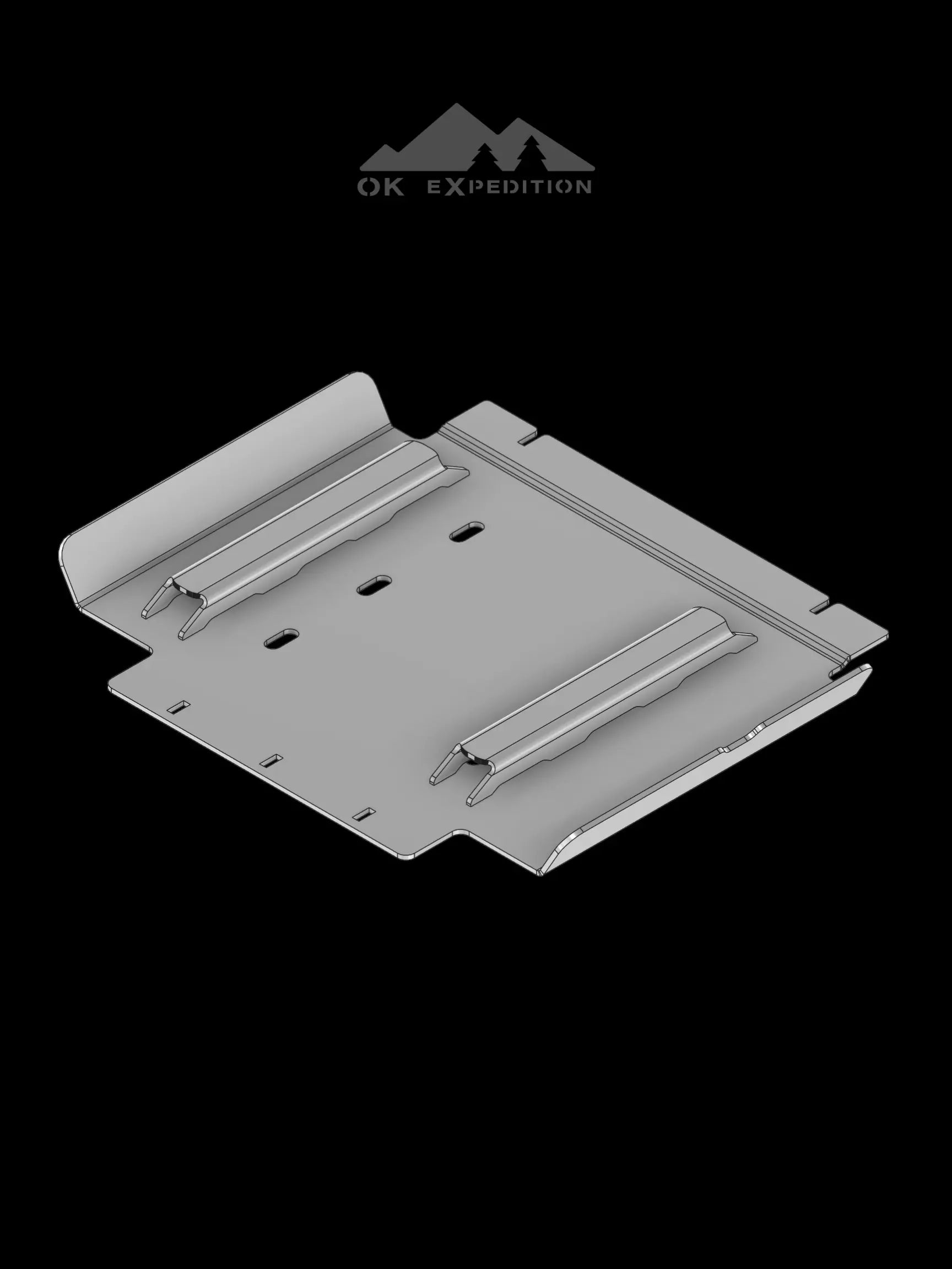 '96-'02 4RUNNER T-Case Skid Plate Kit OK EXPEDITION